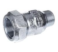 Union réparation acier droit M 12x17 Chromé G