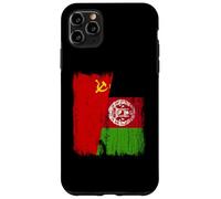 Union soviétique Afghanistan Demi Drapeau URSS Patrimoine Afghan Coque pour iPhone 11 Pro Max