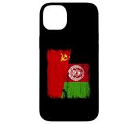 Union soviétique Afghanistan Demi Drapeau URSS Patrimoine Afghan Coque pour iPhone 14 Plus