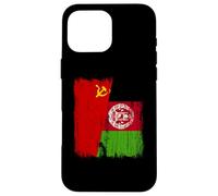 Union soviétique Afghanistan Demi Drapeau URSS Patrimoine Afghan Coque pour iPhone 16 Pro Max
