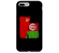 Union soviétique Afghanistan Demi Drapeau URSS Patrimoine Afghan Coque pour iPhone 7 Plus/8 Plus