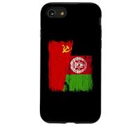 Union soviétique Afghanistan Demi Drapeau URSS Patrimoine Afghan Coque pour iPhone SE (2020) / 7/8