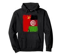 Union soviétique Afghanistan Demi Drapeau URSS Patrimoine Afghan Sweat à Capuche