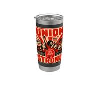 Union Strong - Socialistes démocratiques d'Amérique, DSA Gobelet isotherme en acier inoxydable double paroi