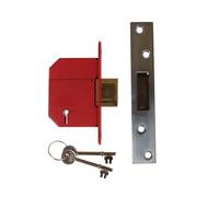 Union StrongBOLT 2100S BS 5 Verrou Mortaise À 68Mm 2,5In Chrome Satiné Visi