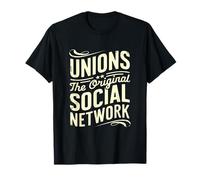 Unionization Pro Union Réseaux Sociaux Pouvoir aux Travailleurs T-Shirt