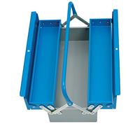 UNIOR 601911 - Caja metálica portaherramientas con 3 compartimientos 560x210x175 mm serie 912/3