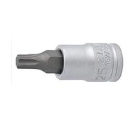 UNIOR 607903 - Llave de vaso 1/4" con punta Torx TX 8 serie 187/2PH