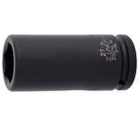 UNIOR 607934 - Llave de vaso de impacto larga 3/4" 17 mm serie 232/4L6p