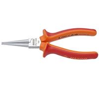 UNIOR 610432 - Alicate puntas redondas largas aislado VDE 160 mm serie 476/1VDEBI