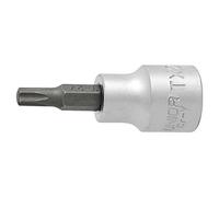 UNIOR 612102 - Llave de vaso 3/8" con punta de perfil TX 20 serie 236/2TX