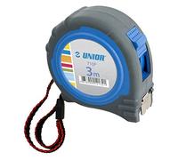 UNIOR 612134 - Flexómetro bicomponente con freno y clip 8m serie 710P