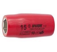 UNIOR 612203 - Llave de vaso 1/2" aislada VDE 24 mm serie 190/2VDEDP