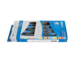 UNIOR 612300 - Juego de 7 destornilladores TBI con perfil Torx en caja de cartón de TX 10 a TX 40 serie 621CS7TBI