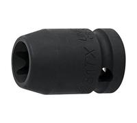 UNIOR 612885 - Llave de vaso de impacto 1/2" con perfil interno TX E 20 serie 231/4TX