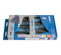 UNIOR 612934 - Juego de 5 limas finas en caja de cartón 250 mm serie 762/5S