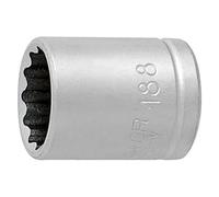 UNIOR 616864 - Llave de vaso 1/4" 12 caras 9 mm serie 188/2