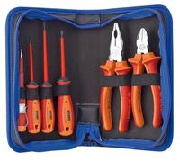 UNIOR 617573 - Juego de 6 herramientas aisladas VDE BI en estuche serie 906VDEBI