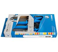 UNIOR 617933 - Juego de 3 alicates universal, tenacilla apertuña múltiple y corte diagonal en caja de cartón serie 402B