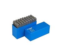UNIOR 620946 - Juego de punzones marcados con letras de la A a Z de 8 mm serie 642LPB