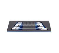 UNIOR 621072 - Juego de 6 vasos articulados en bandeja SOS de 8 a 22 mm serie 964/17SOS
