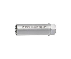 UNIOR 622513 - Llave 3/8" para bujías 14 mm serie 186.4/2A