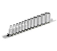 Unior 9622628 Socket Rail, 1/10,2 cm, 4-13 mm