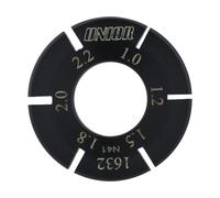 Unior Bike Tools Clef de Calage pour Rayons Plats 1632 noir universal