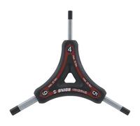 Unior Bike Tools Clef Hexagonale en Y 4 - 6 mm 1781/2HX rouge universal