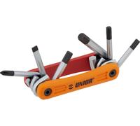 Unior Bike Tools Outil Multifonctions Euro6 1655EURO6 rouge universal