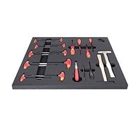 Unior Jeu d'outils dans Le Plateau 1 pour 2600d : Rouge