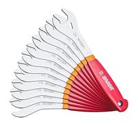 Unior Lot de 12 clés à cône : Rouge 13-28 mm