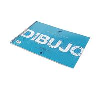 Unipapel Blocks 37002299. Bloc de dessin, Guerrero, 120 g, microperforé, 2 trous, certifié FSC, papier, creux, feuille prolongée.