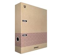 Unipapel - Classeur à levier Kraft A4, recyclé, tranche 65 mm, avec œillet et Rado, Uninature Concept Violet, certifié FSC