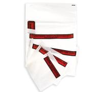 Unipapel Lot de 250 enveloppes en plastique transparentes autocollantes pour documents d'expédition, extérieur 240 x 130 mm, intérieur : 228 x 120 mm, avec avertissement, numérisation facile,