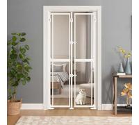 unipaws Barrière pour Animaux Extra-Haute en Acrylique Transparent, barrière pour Chat réglable 190-250 cm avec verrou, Fixation par Pression sans perçage, barrière de sécurité intérieure