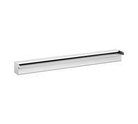 Uniprodo Fontaine De Piscine Cascade Chute d'eau pour Bassin INOX UNI_Water_11 (Largeur 90 cm, INOX 304, sans Dépose pour l'hiver, Résistance Au Sel, Chlore Et Intempéries)