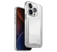 Uniq Air Fender Id Cardslot Case For Iphone 15 Pro Max - Clear