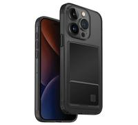 Uniq Air Fender Id Cardslot Case For Iphone 15 Pro Max - Grey