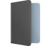 UNIQ Belmont Pochette pour passeport avec Apple Find My, protection RFID, gris-bleu
