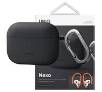 Uniq Case Nexo pour AirPods Pro 2 gen, avec prise casque, silicone, bleu