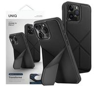 Uniq Case Transform Iphone 15 Pro Max 6.7" Magclick Charging Black/Ebony Black