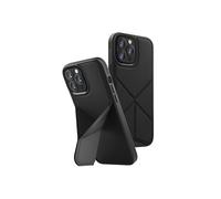 Uniq Coque Hybride pour iPhone 14 Pro Max Magclick Charge Transforma Noir ébène