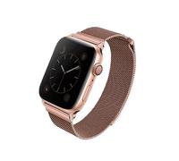 Uniq Dante Apple Watch Series 4/5/6/7 / SE 40 / 41 mm Bracelet. Acier inoxydable or rose / or rose