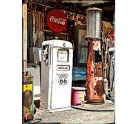 UNiQ Designs Plaque en métal Coca Cola - Décoration murale rétro des années 50 - 30,5 x 20,3 cm