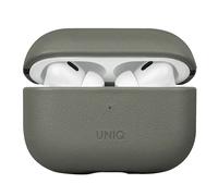 Uniq etui Terra AirPods Pro 2 gen. Genuine Leather zielony/lichen green, ?tui pour ?couteurs + casque