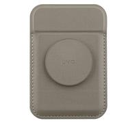 Uniq Flixa Portefeuille magnétique avec porte-cartes Gris/Flint Grey Magsafe