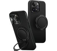 UNIQ Keva Air Apple iPhone 16 Pro chargeur Magclick en carbone noir