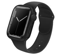 Uniq Legion Coque Watch Avec Protection D'écran En Verre Trempé Watch 7-9 41 Mm Midnight Black