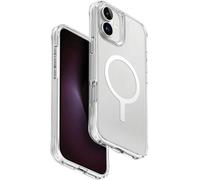 UNIQ LifePro Xtreme Étui pour Apple iPhone 16 Plus Fonction de charge MagClick Transparent